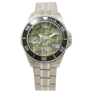 Australische vogels op vogelpest, polshorts horloge