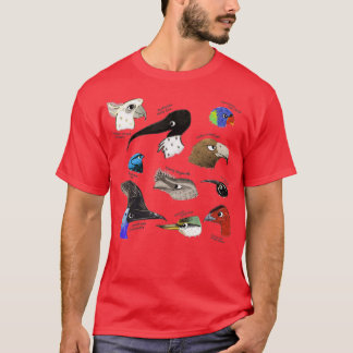 Australische vogels t-shirt