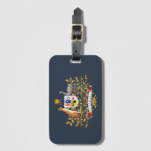 Australische wapenstilstand bagagelabel (Voorkant (verticaal))