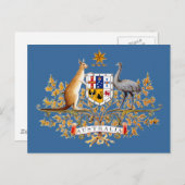 Australische wapenstilstand briefkaart (Voorkant / Achterkant)