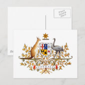 Australische wapenstilstand briefkaart (Voorkant / Achterkant)
