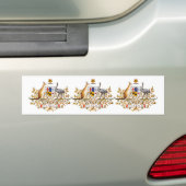 Australische wapenstilstand bumpersticker (Op auto)