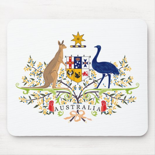 Australische wapenstilstand Mousepad Muismat (Voorkant)