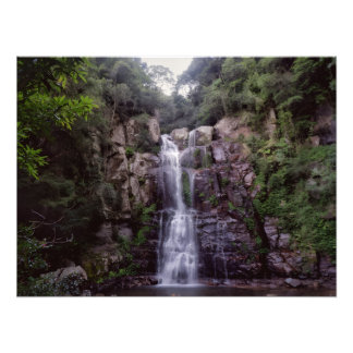 Australische Waterval Foto Afdruk