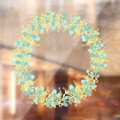 Australische wattle-bloesems raamsticker (Vel 2)