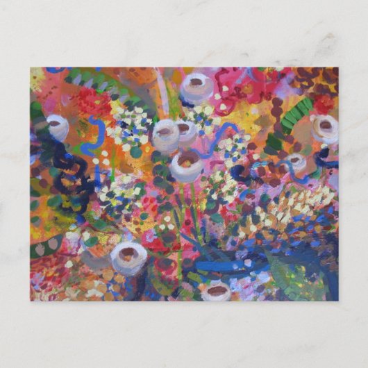 Australische wilde bloemen briefkaart (Voorkant)