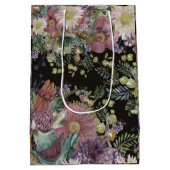  Australische wilde bloemen Medium Cadeauzakje (Achterkant)