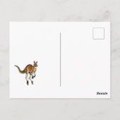 Australische wilde dieren briefkaart (Achterkant)