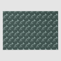 Australische zalm vissen in Aqua op Racing Green