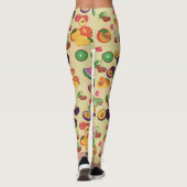 Australische zomervruchten leggings (Achterkant)
