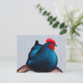 Australorp Chicken Hen Briefkaart (Staand voorkant)