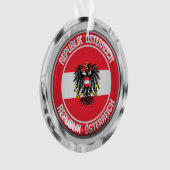 Austria Round Emblem Ornament (voorkant)