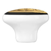 Austrian Gold Coin ~ Wien Philharmonics 2017 ~ * Keramische Knop (Zijkant)