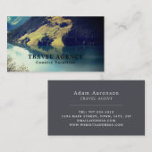 Austrian Lake, agent de voyage Carte de visite (Devant / Derrière)