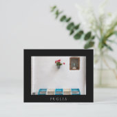 autel de rue Virgin Mary dans les Pouilles carte p (Debout devant)