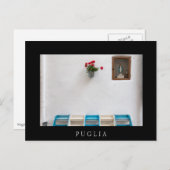 autel de rue Virgin Mary dans les Pouilles carte p (Devant / Derrière)