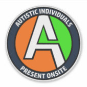 AUTEMS - Autocollant vinyle sur site (Devant)
