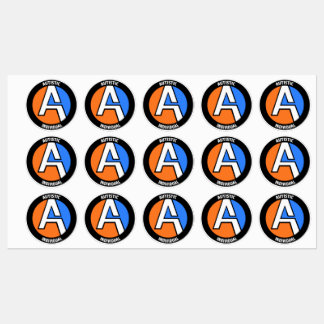 AUTEMS - Individuele vinylstickers (klein) Labels