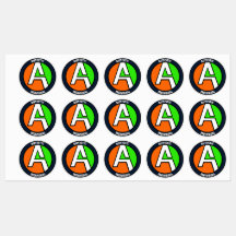 AUTEMS - Individuele vinylstickers (klein)