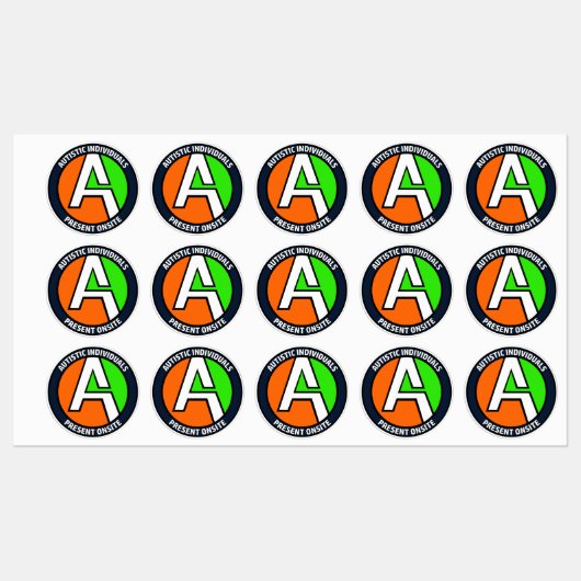 AUTEMS - Onsite Vinyl Stickers (Small) (Feuille)