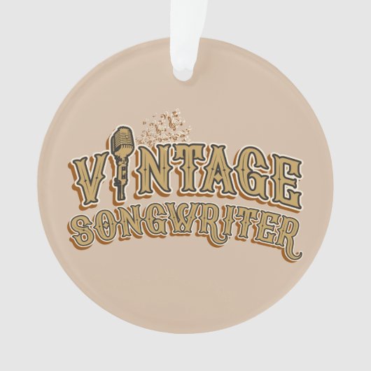 Auteur de chansons amusante Lyriciste Typographie  (devant)