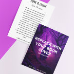 Auteur de la signature du livre promotionnel<br><div class="desc">Annoncez le lancement de votre dernier chef-d'oeuvre littéraire avec notre envoûtante circulaire Auteur! Cet outil promotionnel est conçu pour attirer l'attention et générer du buzz pour votre événement de signature de livre. Avec des visuels saisissants et une copie convaincante, notre circulaire incitera les lecteurs à se joindre à vous pour...</div>