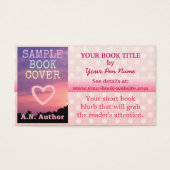 Auteur du livre Promotion rose blanc Polka point (Devant)