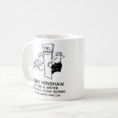 Auteur et écrivain Promotionnels Café Mug (Devant gauche)
