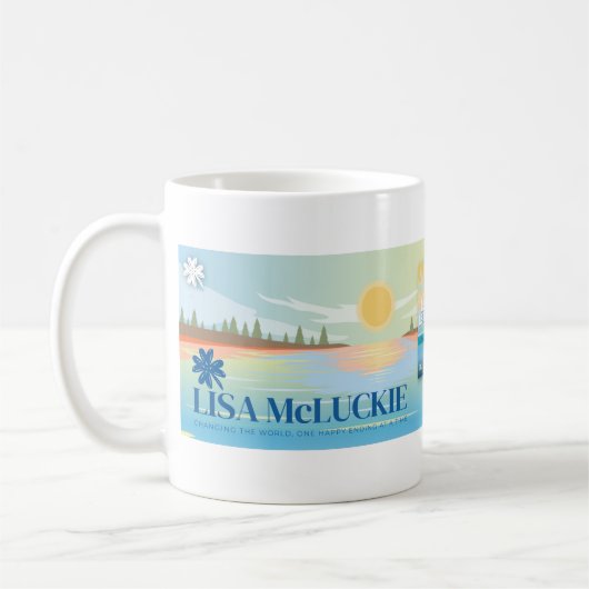 Auteur Lisa McLuckie Coffee Mug (Gauche)