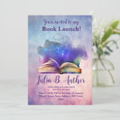 Auteur magique Lancement de livre Invitation (Debout devant)