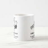Auteur ou écrivain café Mug (Centre)