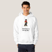 Auteur Pimp Slap. Hoodie (Voorkant volledig)