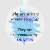 Auteur plaisanter Anglais Enseignant Drôle cadeau (devant)