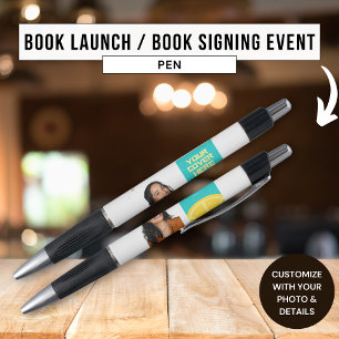 Auteur Schrijver Boek Lancering Handtekening Promo Pen