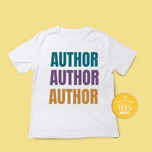 Auteur T-shirt Fall Kleuren