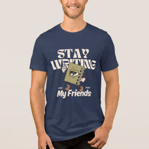 Auteur T-shirt Inspiratie Quote Unisex T-shirt