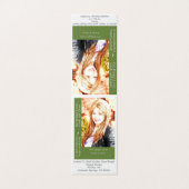 Auteur-Visitekaartjes Visitekaartjes (Buitenkant ongevouwen)