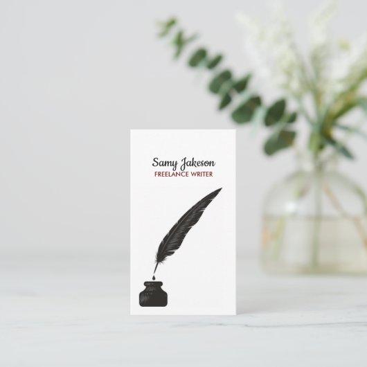 AUTEURS ET ÉCRIVAINS Carte de visite (Debout devant)