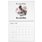 Auteurs Inspiration Wall Calendrier (Feb 2027)