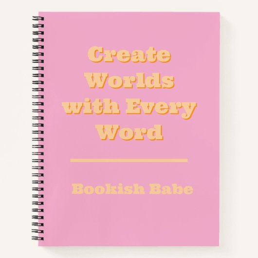 Auteurs Notetaking Notitieboek (Voorkant)