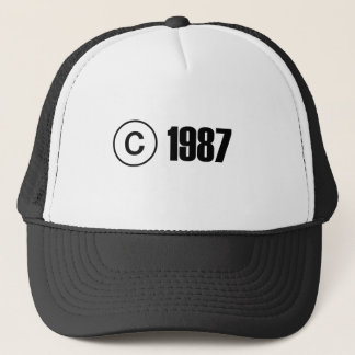 Auteursrecht 1987 trucker pet