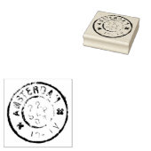 Authentic 1903 Amsterdam Postmark Rubber Art Stamp Rubberstempel (Gestempeld)