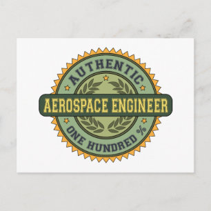 Authentic Aerospace Engineer Briefkaart