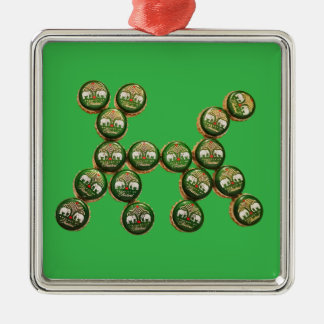 🐶 Authentic Chang Beer Cap Dog Metalen Ornament