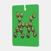 ​🐶 Authentic Chang Beer Cap Dog Metalen Ornament (Voorkant links)