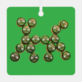 ​🐶 Authentic Chang Beer Cap Dog Metalen Ornament