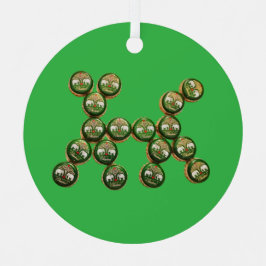 ​🐶 Authentic Chang Beer Cap Dog Metalen Ornament