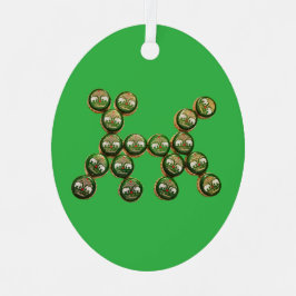 ​🐶 Authentic Chang Beer Cap Dog Metalen Ornament