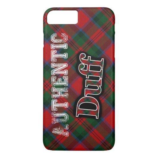 Authentic Clan Duff MacDuff Scottish Tartan Design Case-Mate iPhone Case (Achterkant)