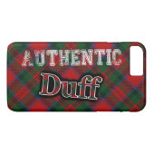 Authentic Clan Duff MacDuff Scottish Tartan Design Case-Mate iPhone Case (Achterkant (Horizontaal))